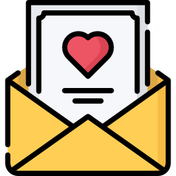 Wedding invitation icon