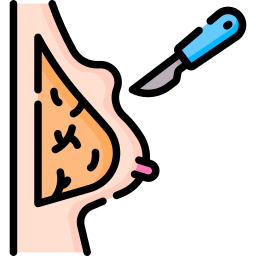 Breast lump icon