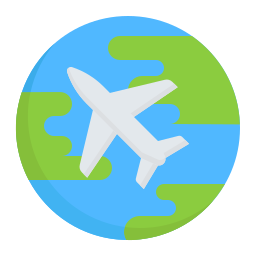 Around the world icon