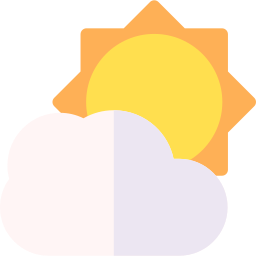 Cloudy day icon