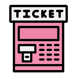 ticket automat icon