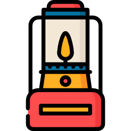 Fire lamp icon