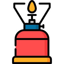 Oil lamp icon