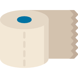 toiletpapier icoon