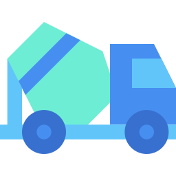 lkw aus beton icon