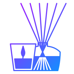 Aromatic candle icon