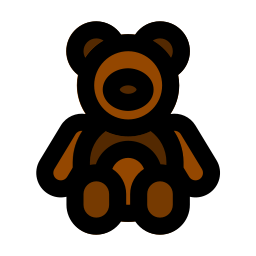 urso teddy Ícone