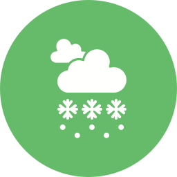 Snow storm icon