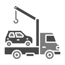 Towing vehicle icon