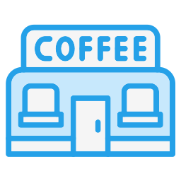 Coffee shop icon