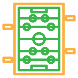 futebol de mesa Ícone