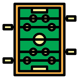 soccer de table Icône