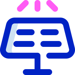 Solar panels icon