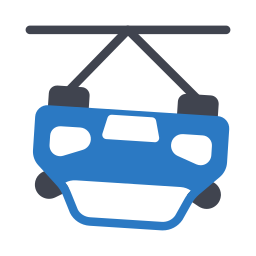 Towing vehicle icon