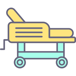 Hospital bed icon