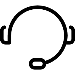 Headphones with Mic icon