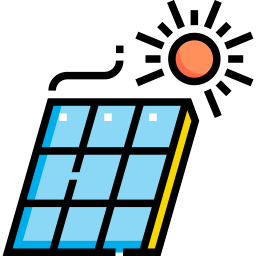 pannello solare icona