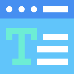 text icon