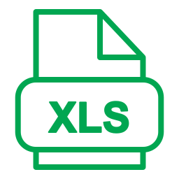 Xls file icon