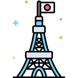 tokyo turm icon