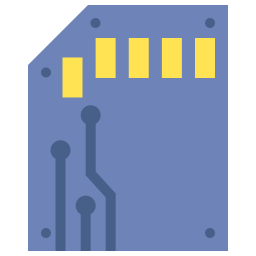 carte mémoire Icône