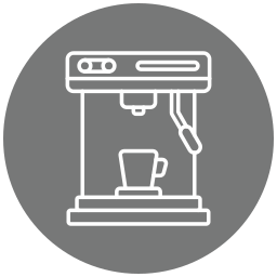 Coffee machine icon