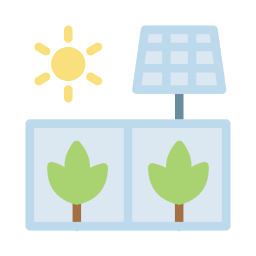 Eco energy icon