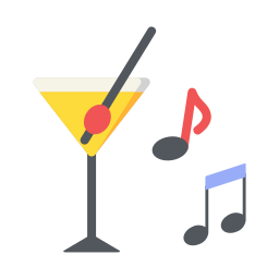 Cocktail glass icon