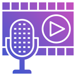 podcast zu filmen icon