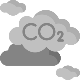 Carbon dioxide icon