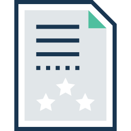 Customer review icon