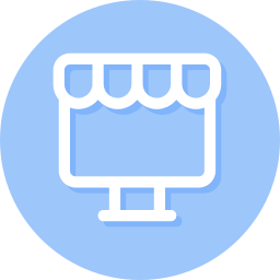 Online shop icon