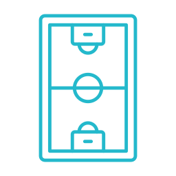 campo da calcio icona