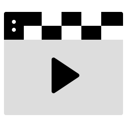 clapperboard icon