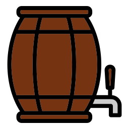 barril de cerveja Ícone