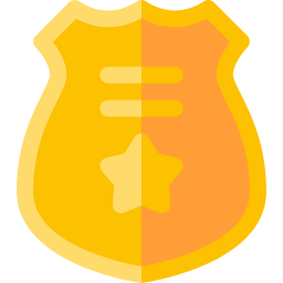 Police badge icon