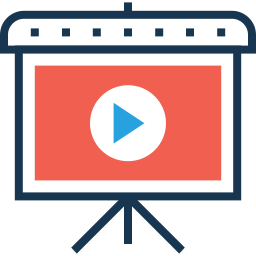 video präsentation icon