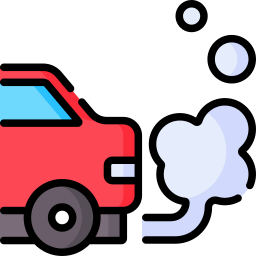 Air pollution icon