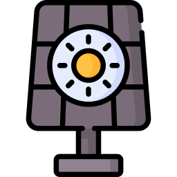 Solar panel icon