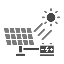 energia solare icona