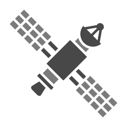 satellite spaziale icona