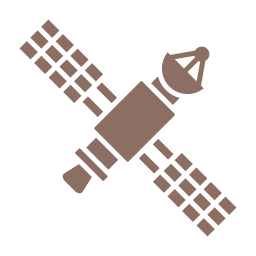 satellite spaziale icona