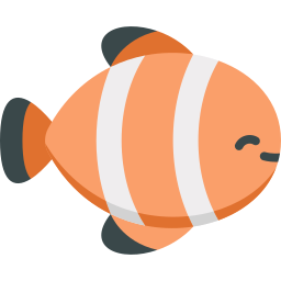 Clown fish icon