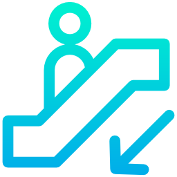 rolltreppe icon