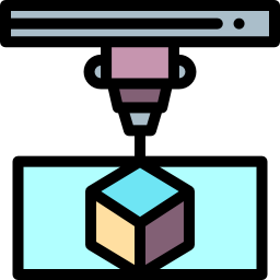 imprimante 3d Icône