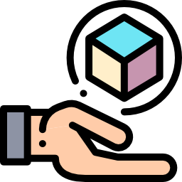 3d cube icon