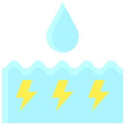 Hydro power icon