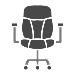 Office chair icon