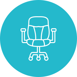 Office chair icon