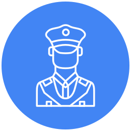 Security guard icon